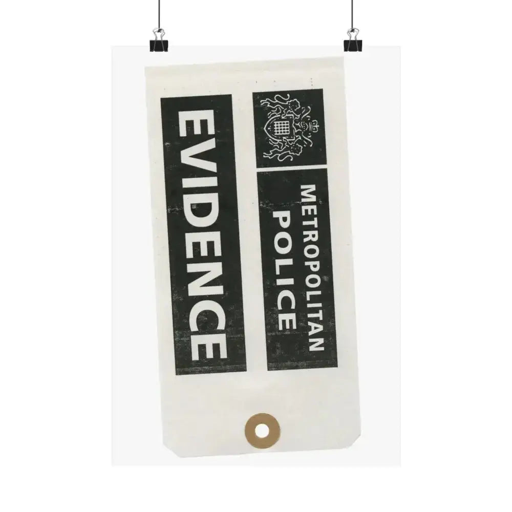 Banksy Police Tag Poster - Free Spirit Chic