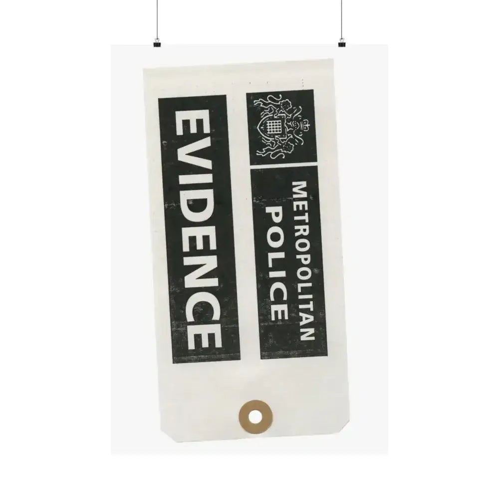 Banksy Police Tag Poster - Free Spirit Chic