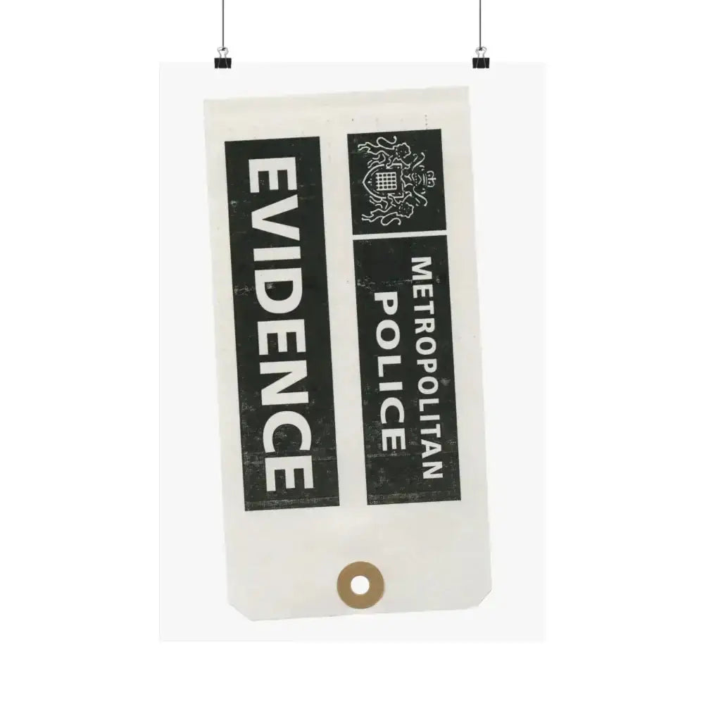 Banksy Police Tag Poster - Free Spirit Chic
