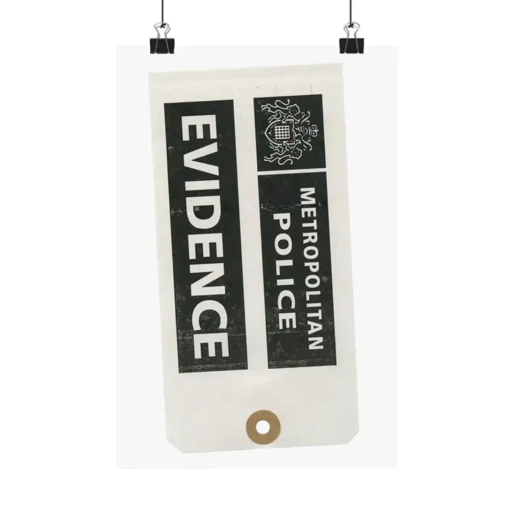 Banksy Police Tag Poster - Free Spirit Chic