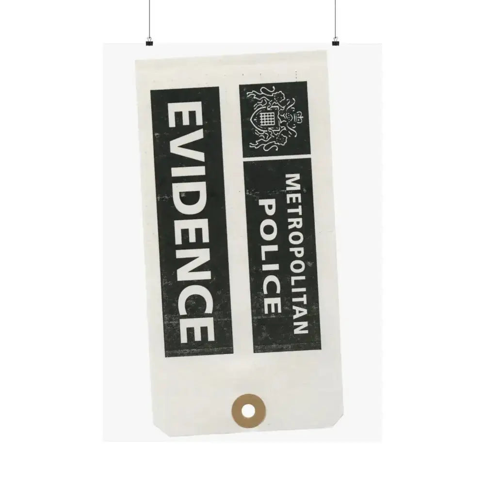Banksy Police Tag Poster - Free Spirit Chic