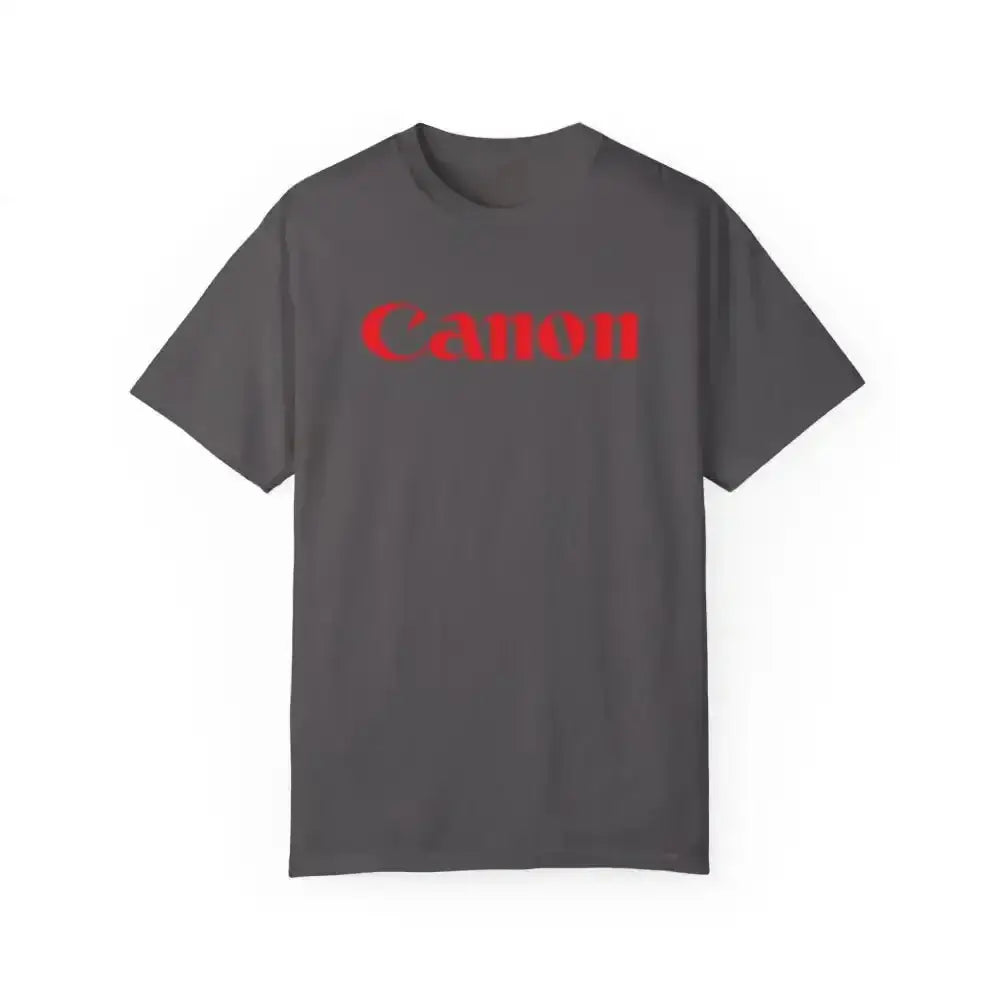 Canon Logo Tee for Photography Fans - Free Spirit Chic