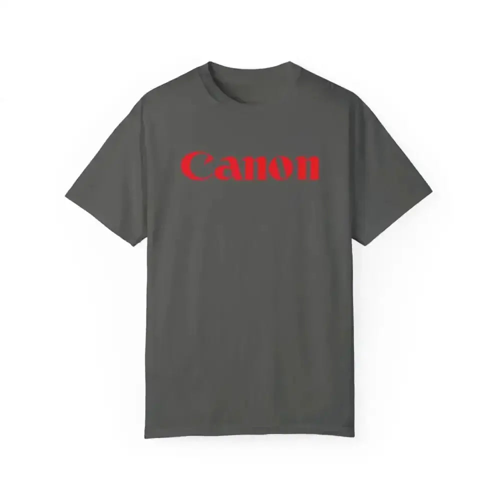 Canon Logo Tee for Photography Fans - Free Spirit Chic