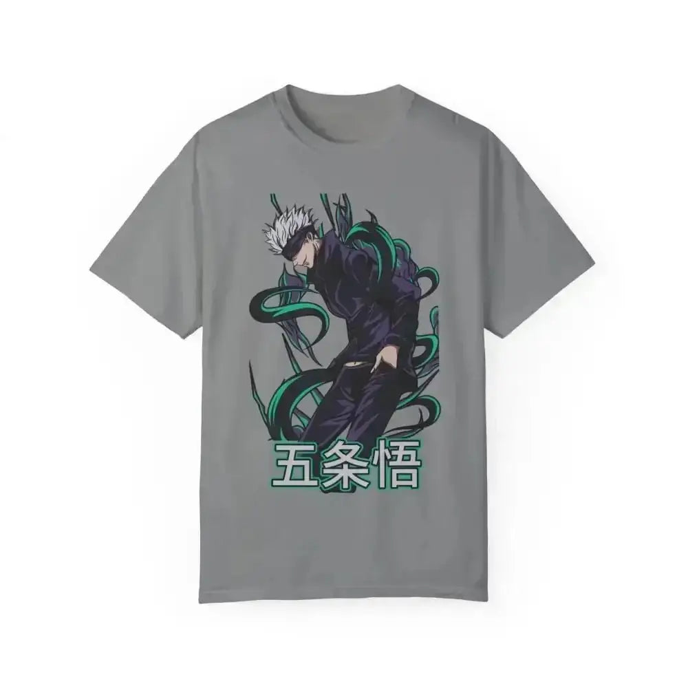 Chill vibes with our anime tee - easy care for your style - Free Spirit Chic