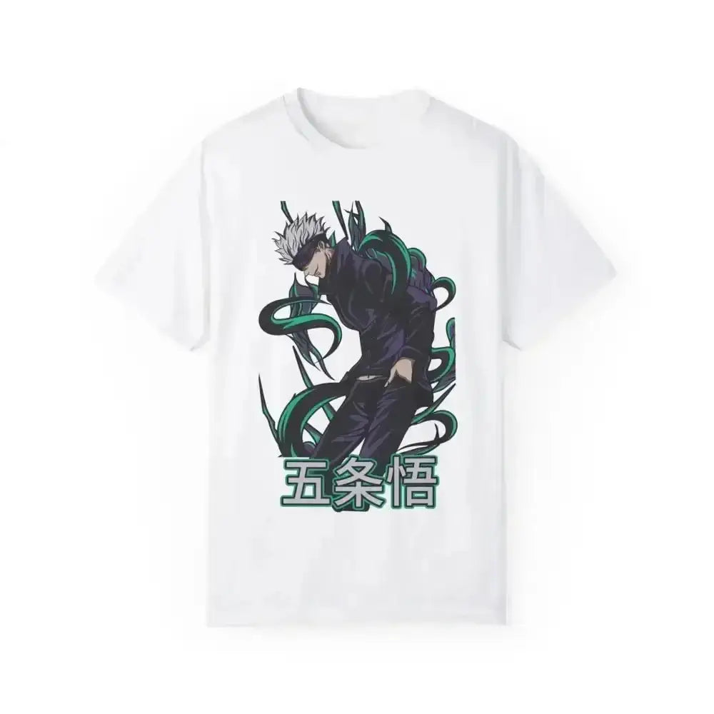 Chill vibes with our anime tee - easy care for your style - Free Spirit Chic