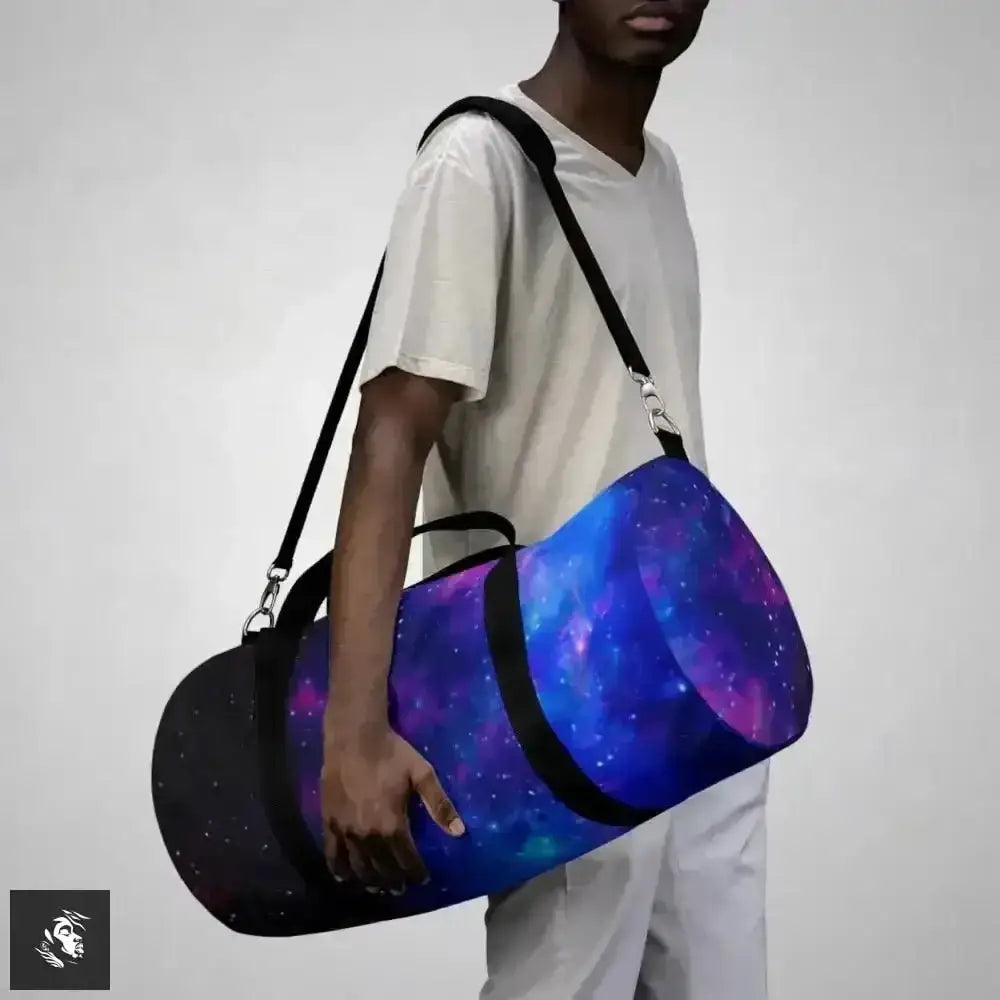 Cosmic Starry Night Travel Bag for Galactic Adventures - Free Spirit Chic