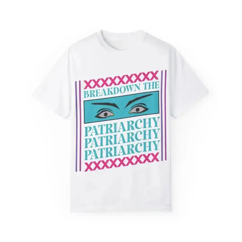 Empowering Feminist Graphic Tee Rocks White Cotton Style - Free Spirit Chic