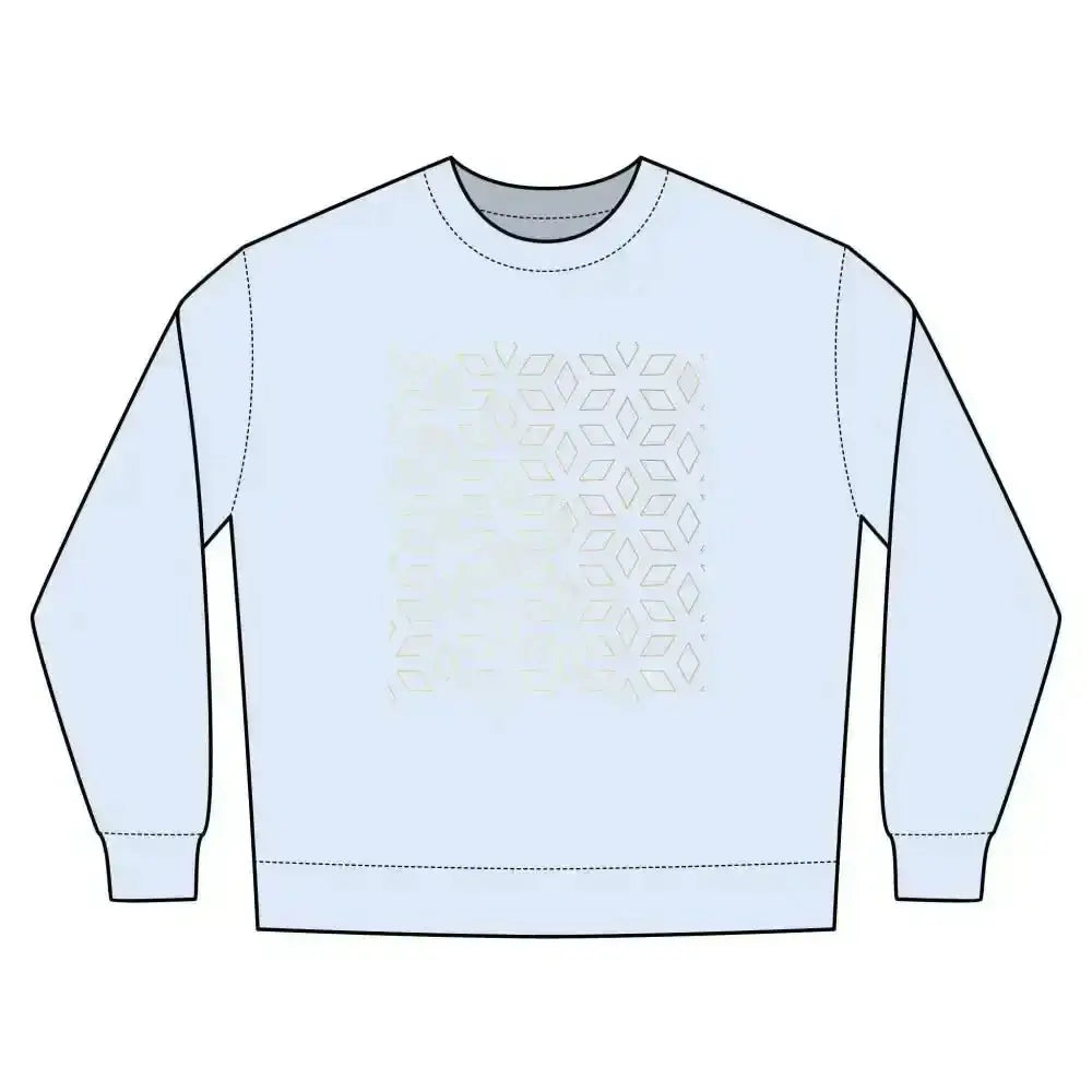 Geometric Urban Crewneck Sweatshirt - Free Spirit Chic