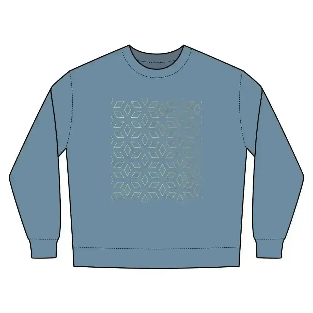 Geometric Urban Crewneck Sweatshirt - Free Spirit Chic