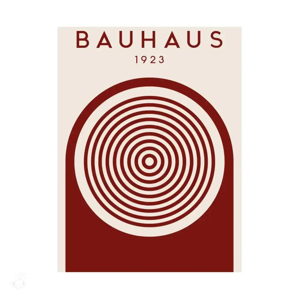 Mesmerizing Bauhaus Vertical Poster for Free Spirit Chic Homes - Free Spirit Chic