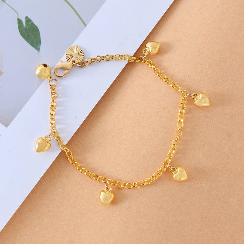New Simple And Versatile Women Heart Bracelet Women Fashion Jewelry - Free Spirit Chic