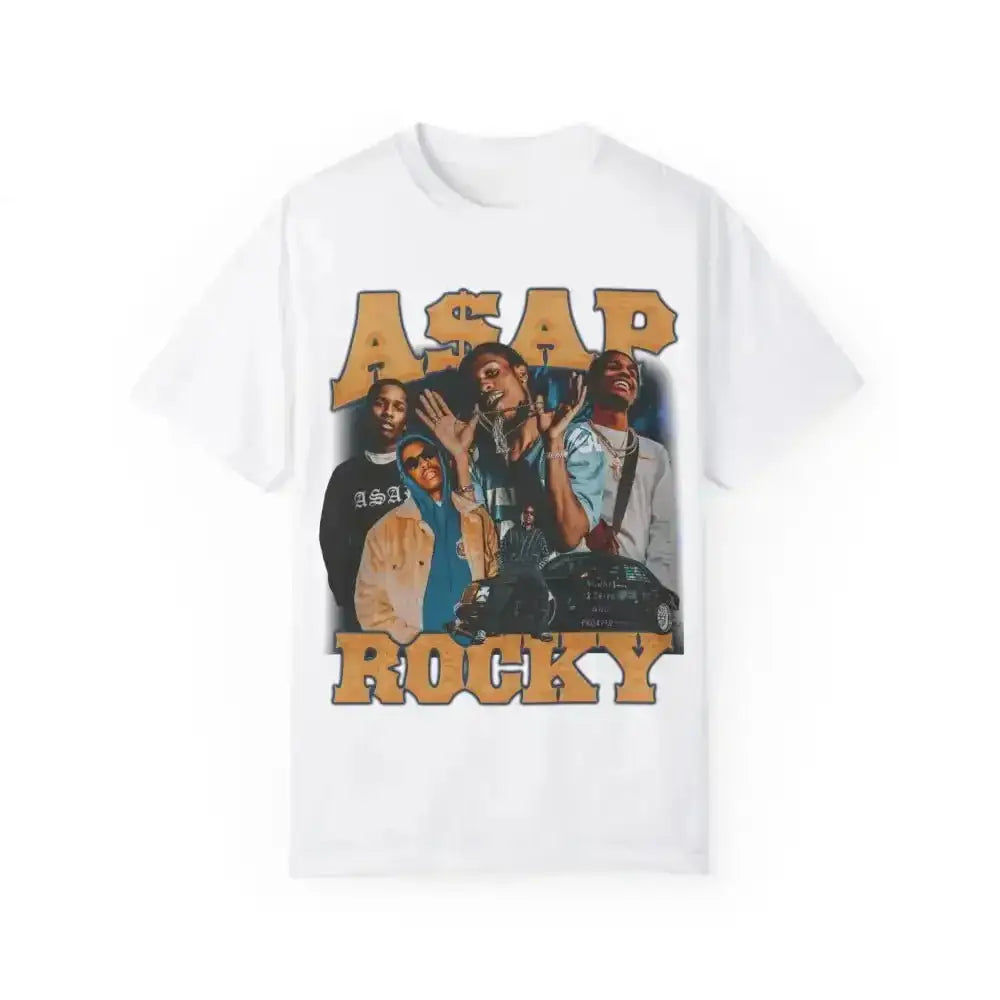 Retro A$AP Rocky Tee Rocks Vintage Vibes in Alt Preview Image - Free Spirit Chic