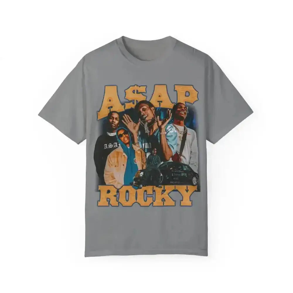 Retro A$AP Rocky Tee Rocks Vintage Vibes in Alt Preview Image - Free Spirit Chic