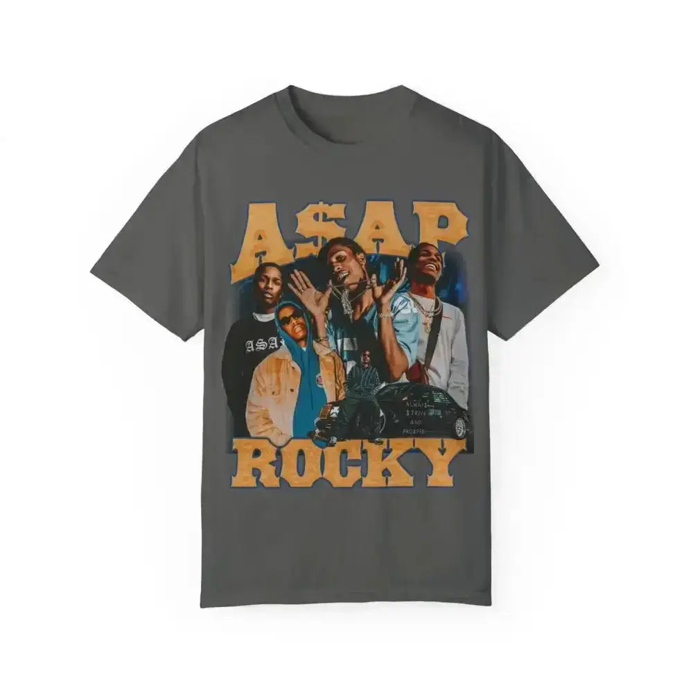Retro A$AP Rocky Tee Rocks Vintage Vibes in Alt Preview Image - Free Spirit Chic