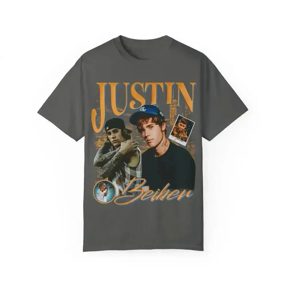 Retro JUSTIN Tee Rocks Comfort Colors Style with Alt Preview - Free Spirit Chic