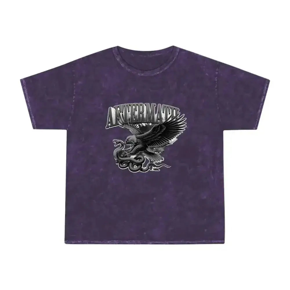 Rock the Retro Look with Our Mineral Wash Eagle Tee - Free Spirit Chic