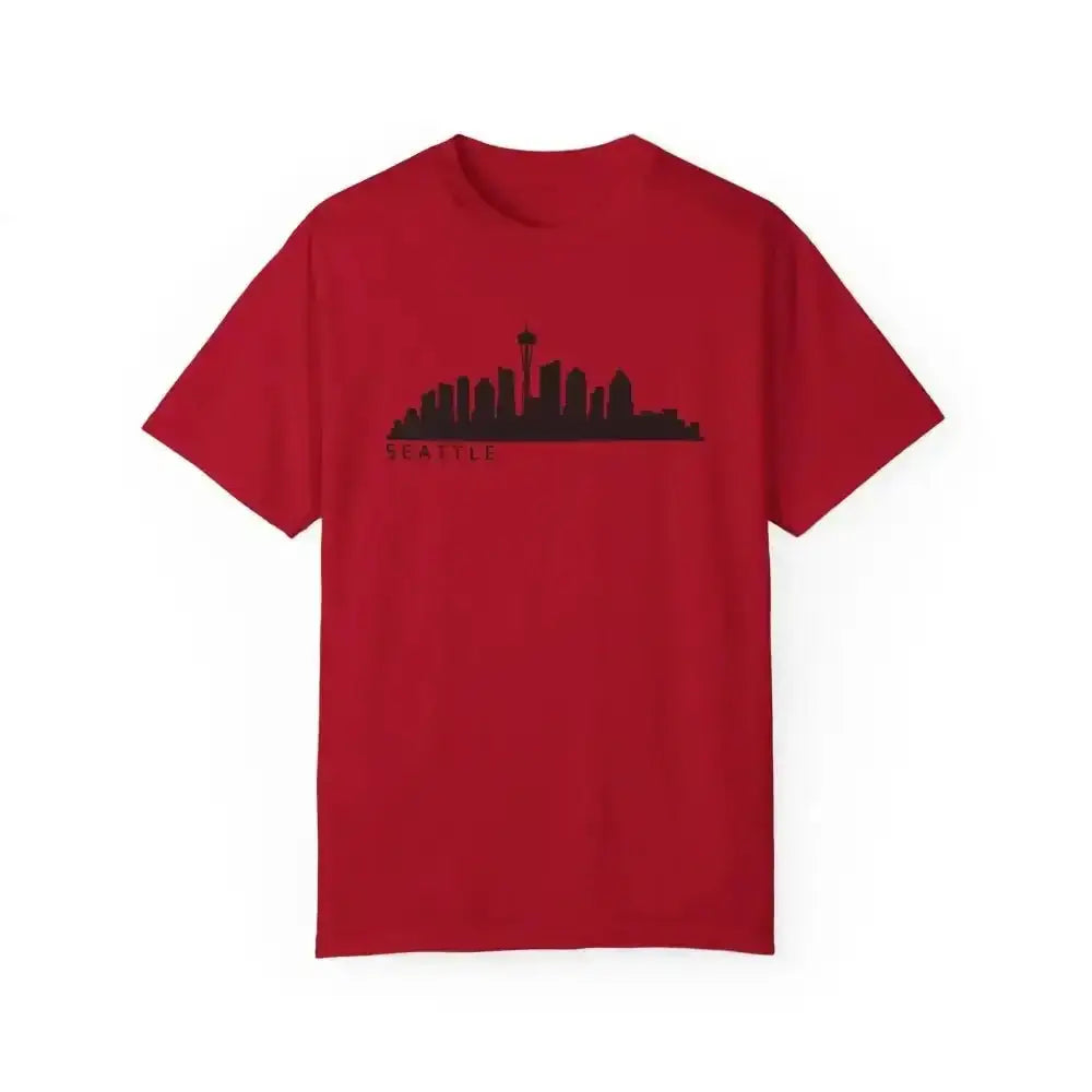 Seattle Skyline Tee Rocks Urban Style Preview Image 2025 - Free Spirit Chic
