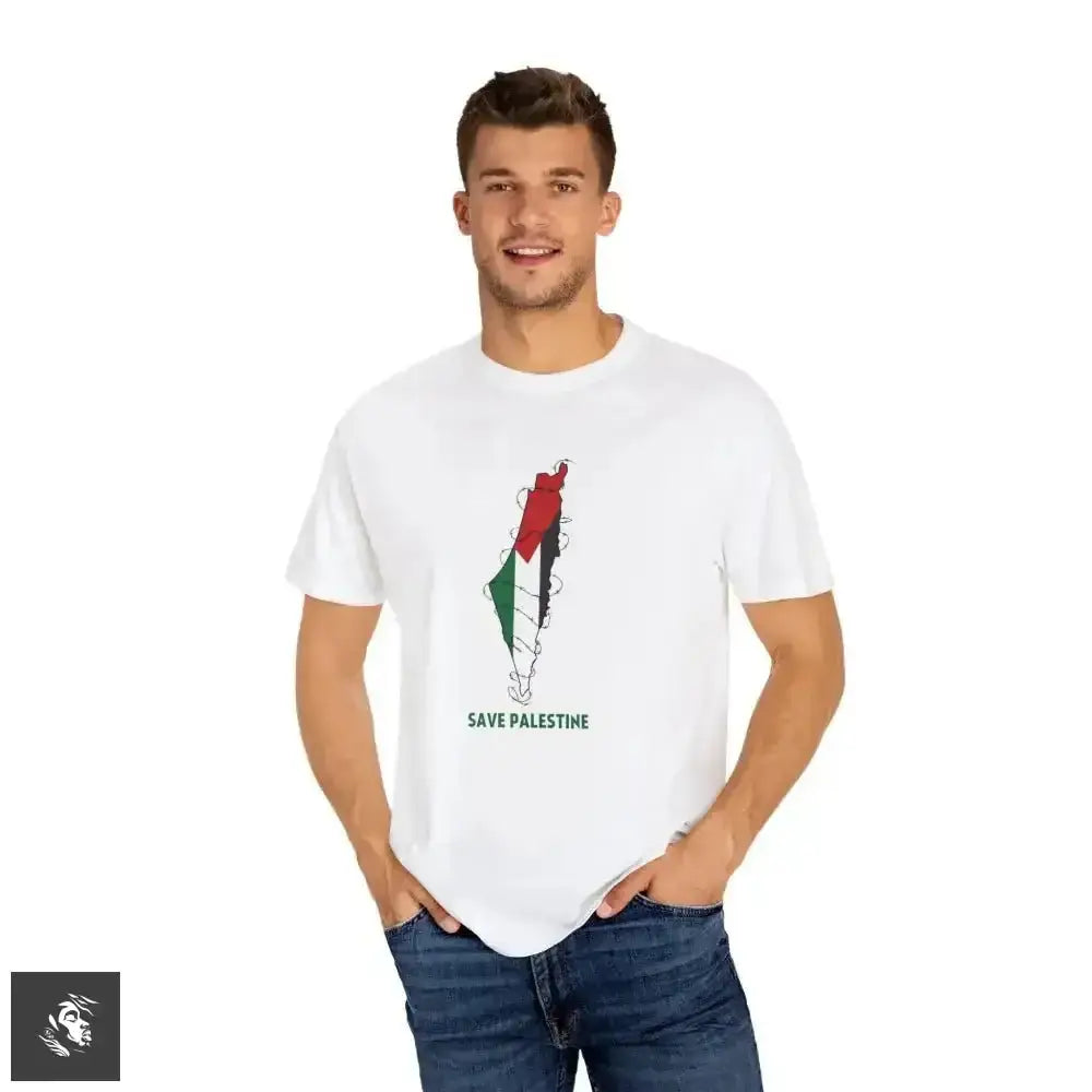 Stand for Palestine Solidarity Cotton Shirt - Free Spirit Chic