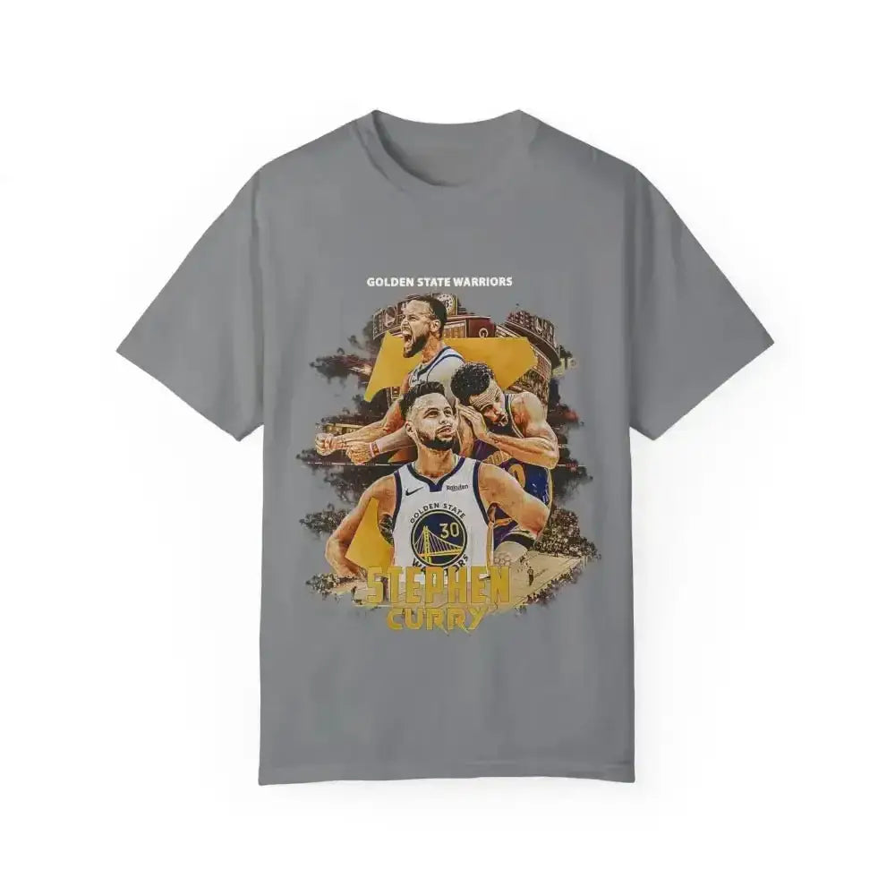 Steph Curry Fan Art Tee Showcases Warriors Star in Alt Style - Free Spirit Chic