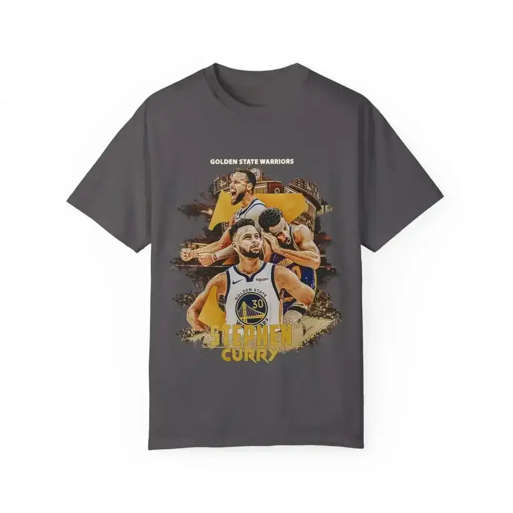 Steph Curry Fan Art Tee Showcases Warriors Star in Alt Style - Free Spirit Chic