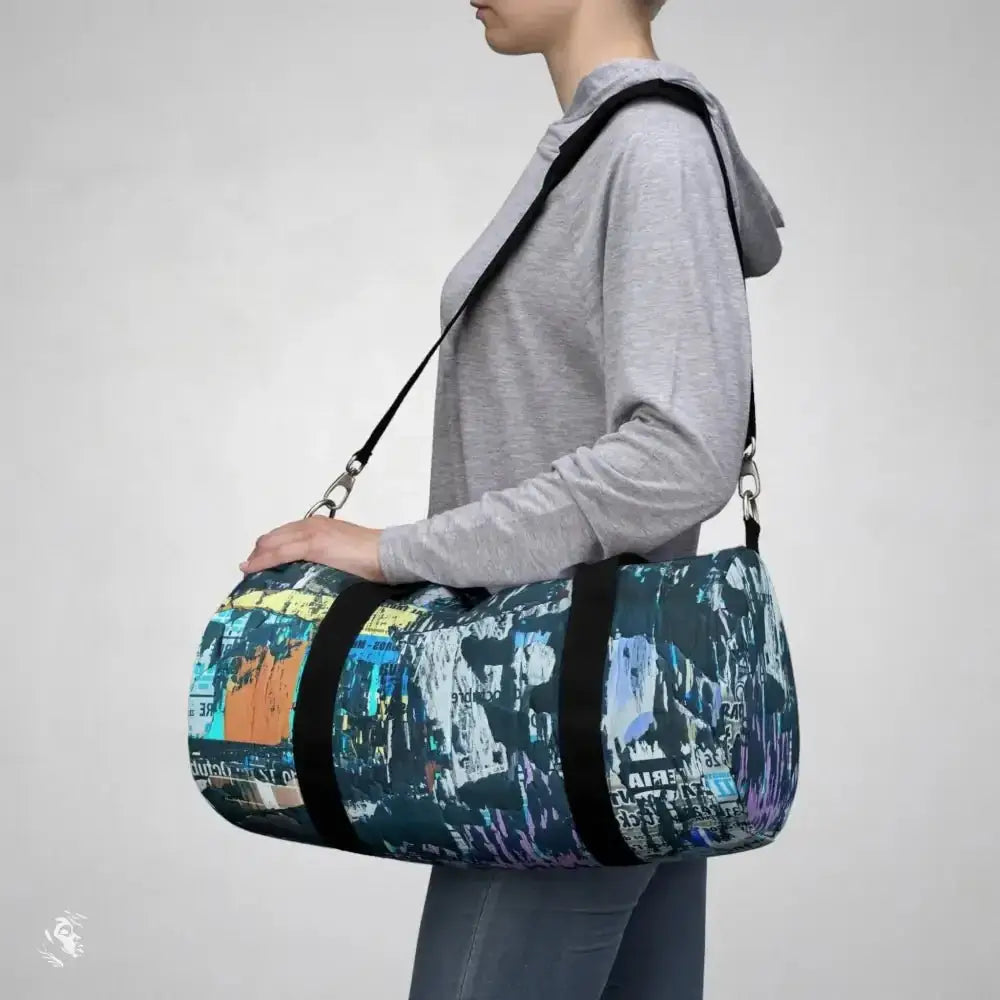 Urban Torn Poster Duffle Bag Unleashes Your Free Spirit Chic - Free Spirit Chic