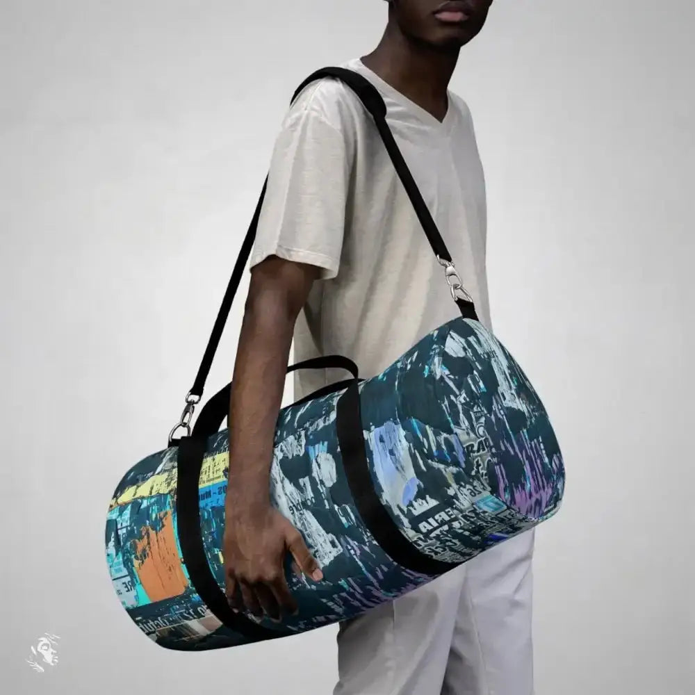 Urban Torn Poster Duffle Bag Unleashes Your Free Spirit Chic - Free Spirit Chic