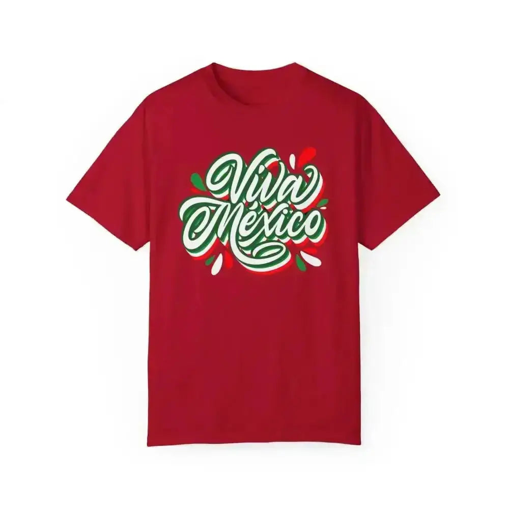 Vibrant Viva Mexico Unisex T-Shirt for Independence Day Flair - Free Spirit Chic