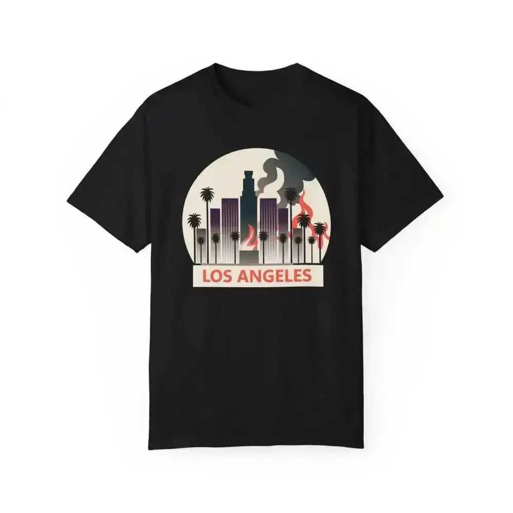 Vintage LA Skyline Tees California Dreamin' Urban Streetwear - Free Spirit Chic