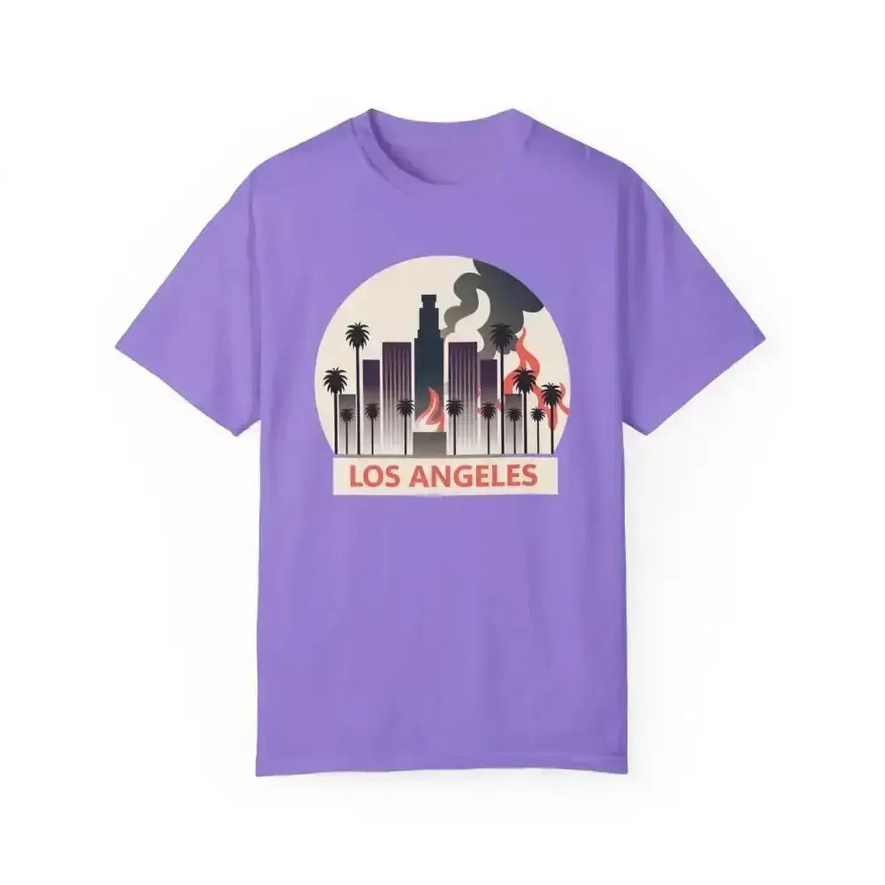 Vintage LA Skyline Tees California Dreamin' Urban Streetwear - Free Spirit Chic