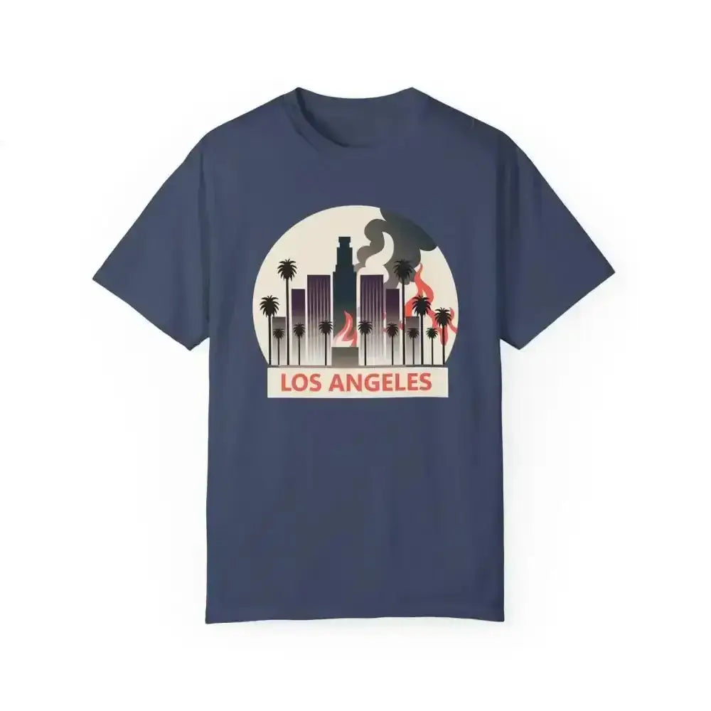 Vintage LA Skyline Tees California Dreamin' Urban Streetwear - Free Spirit Chic