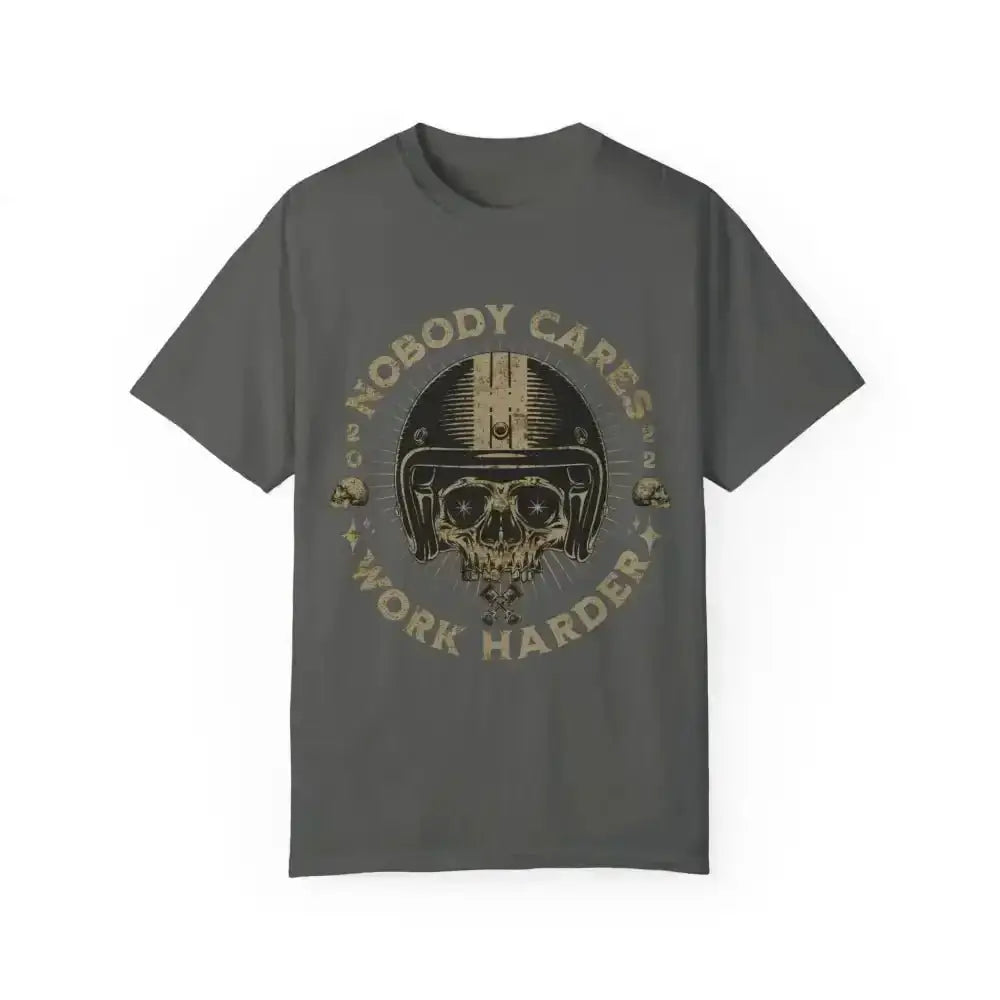 Badass Biker Skull Tee Motivates with Edgy Alt Preview Image - Free Spirit Chic