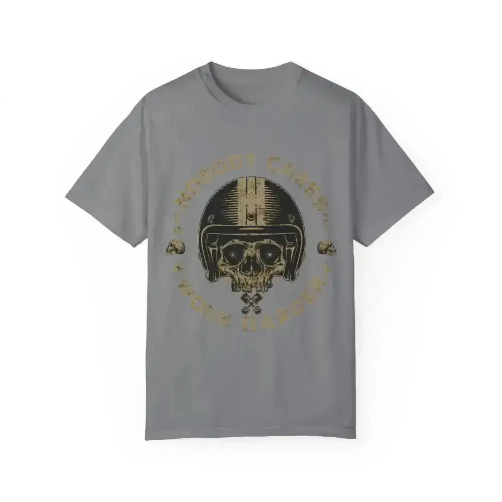 Badass Biker Skull Tee Motivates with Edgy Alt Preview Image - Free Spirit Chic