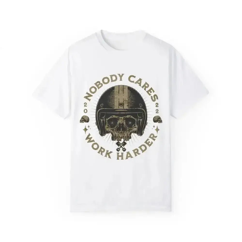Badass Biker Skull Tee Motivates with Edgy Alt Preview Image - Free Spirit Chic