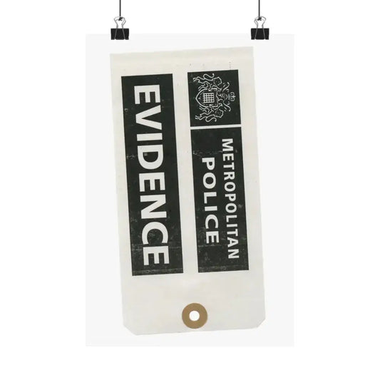 Banksy Police Tag Poster - Free Spirit Chic