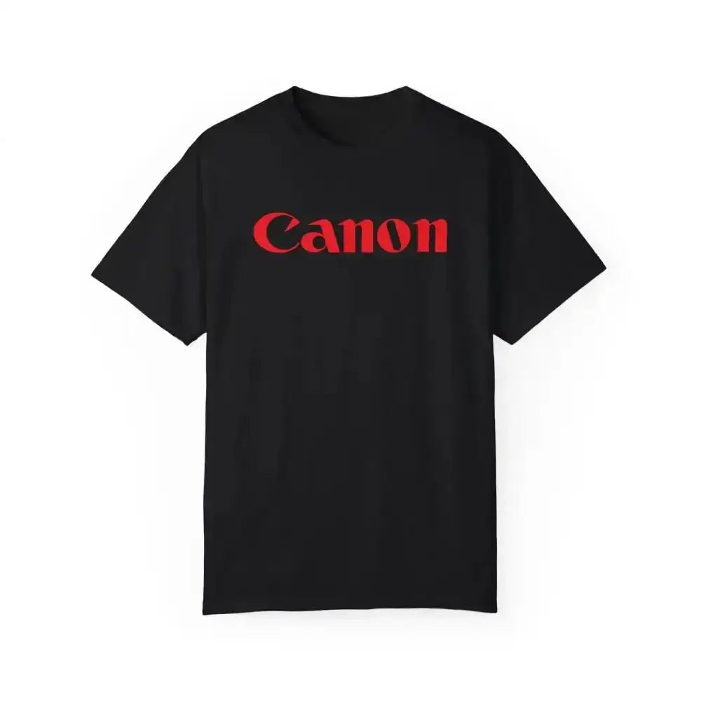Canon Logo Tee for Photography Fans - Free Spirit Chic