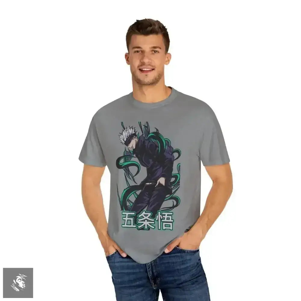 Chill vibes with our anime tee - easy care for your style - Free Spirit Chic
