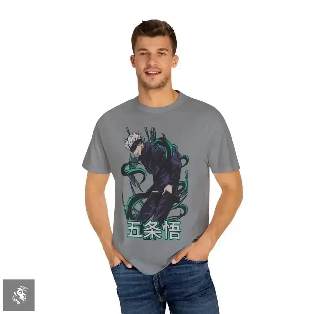 Chill vibes with our anime tee - easy care for your style - Free Spirit Chic