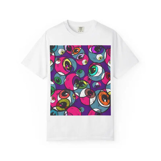 Colorful Eye-Catching Unisex T-Shirt Fun Graphic Tee Trendy Summer Top Ideal for Casual Outings Gift for Art Lovers