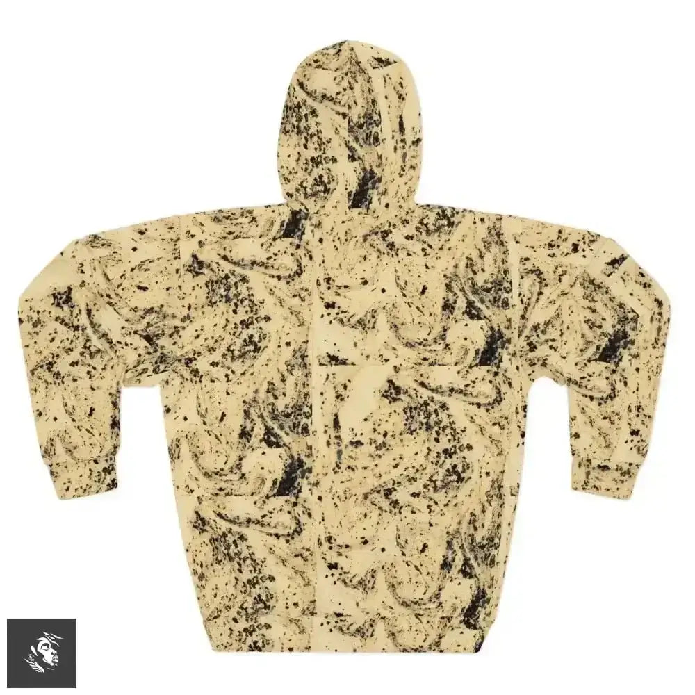 Cosmic Rebel: Bleached Extraterrestrial Hoodie for Free Spirits - Free Spirit Chic