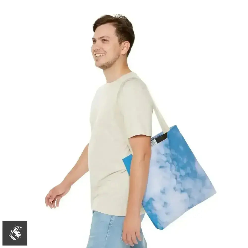Dreamy Cloud Gradient Tote for Free Spirit Chic Adventurers - Free Spirit Chic