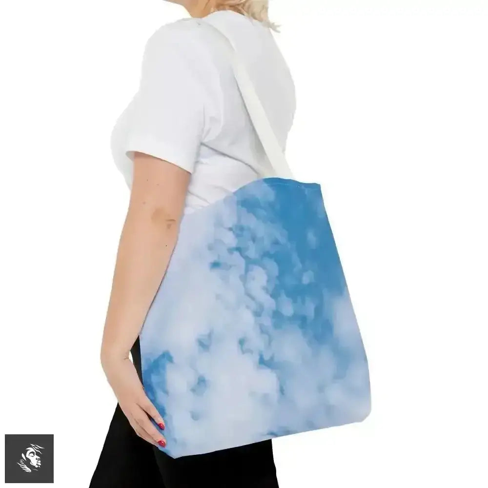 Dreamy Cloud Gradient Tote for Free Spirit Chic Adventurers - Free Spirit Chic