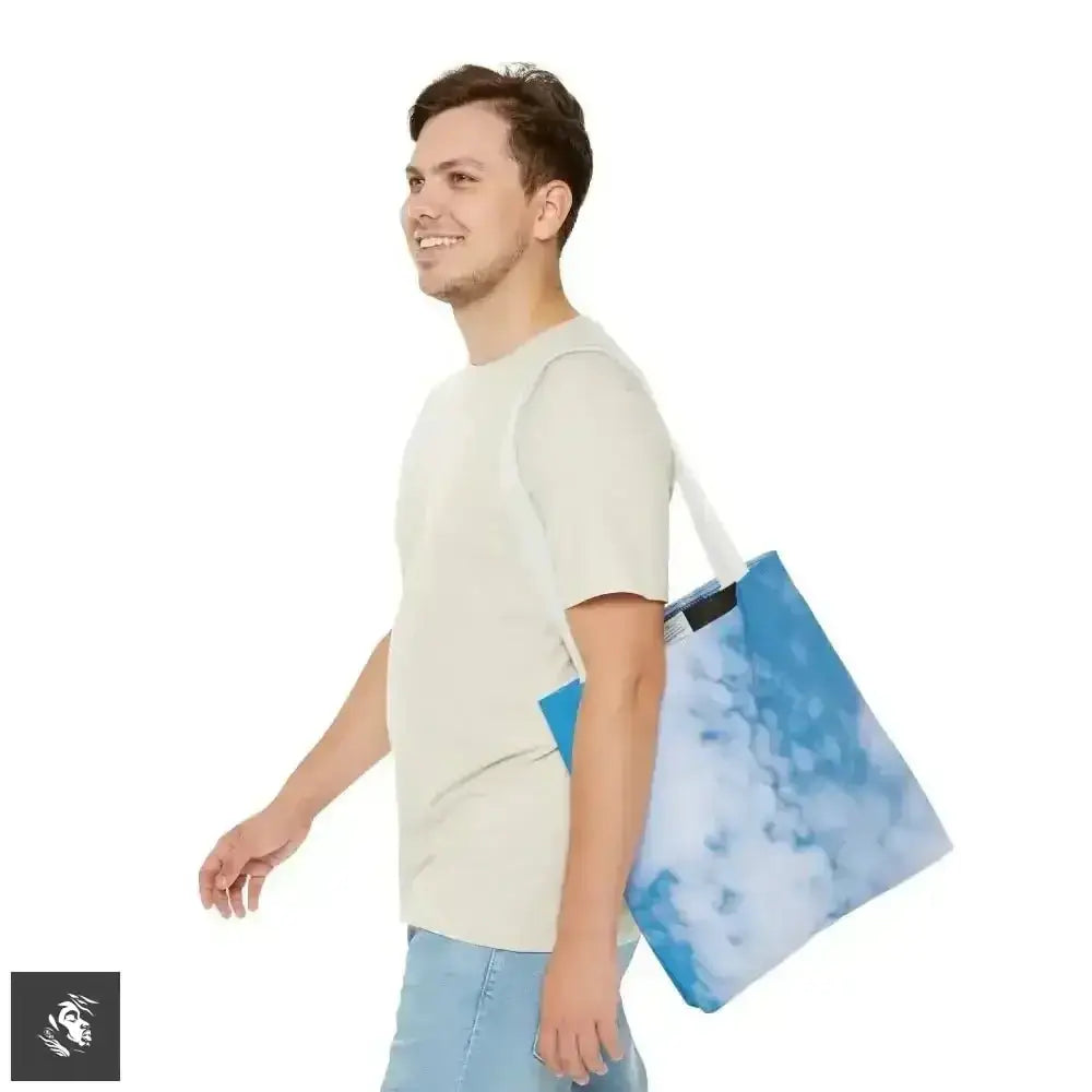 Dreamy Cloud Gradient Tote for Free Spirit Chic Adventurers - Free Spirit Chic