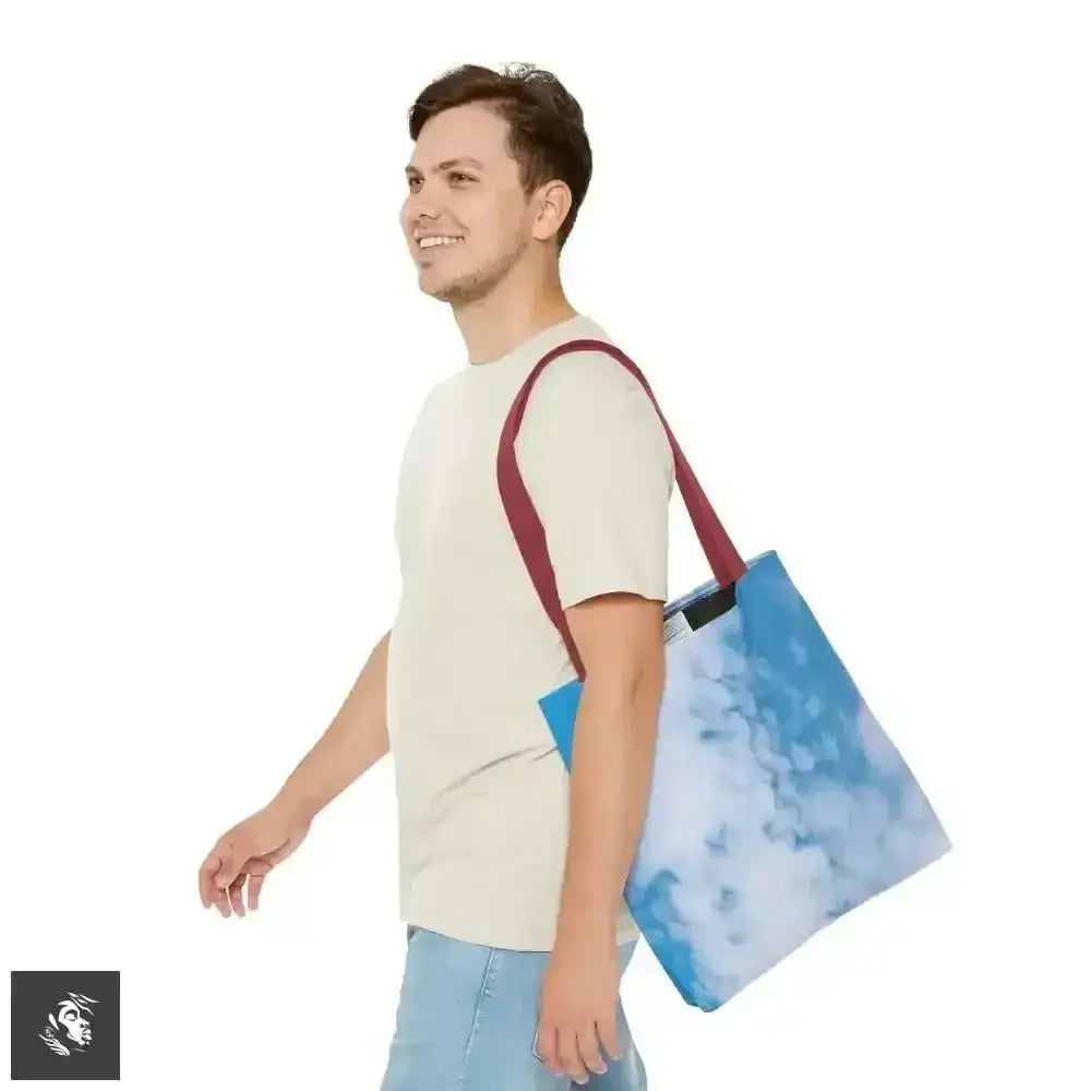 Dreamy Cloud Gradient Tote for Free Spirit Chic Adventurers - Free Spirit Chic