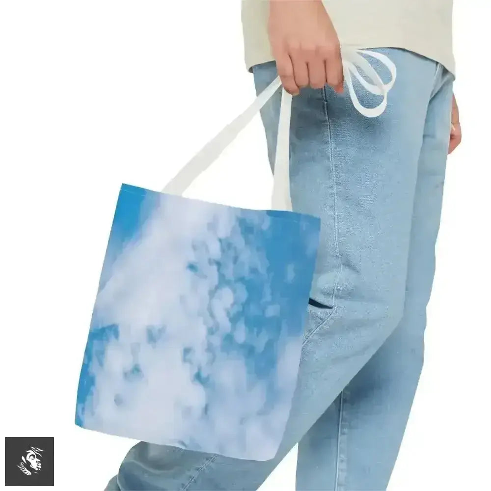 Dreamy Cloud Gradient Tote for Free Spirit Chic Adventurers - Free Spirit Chic