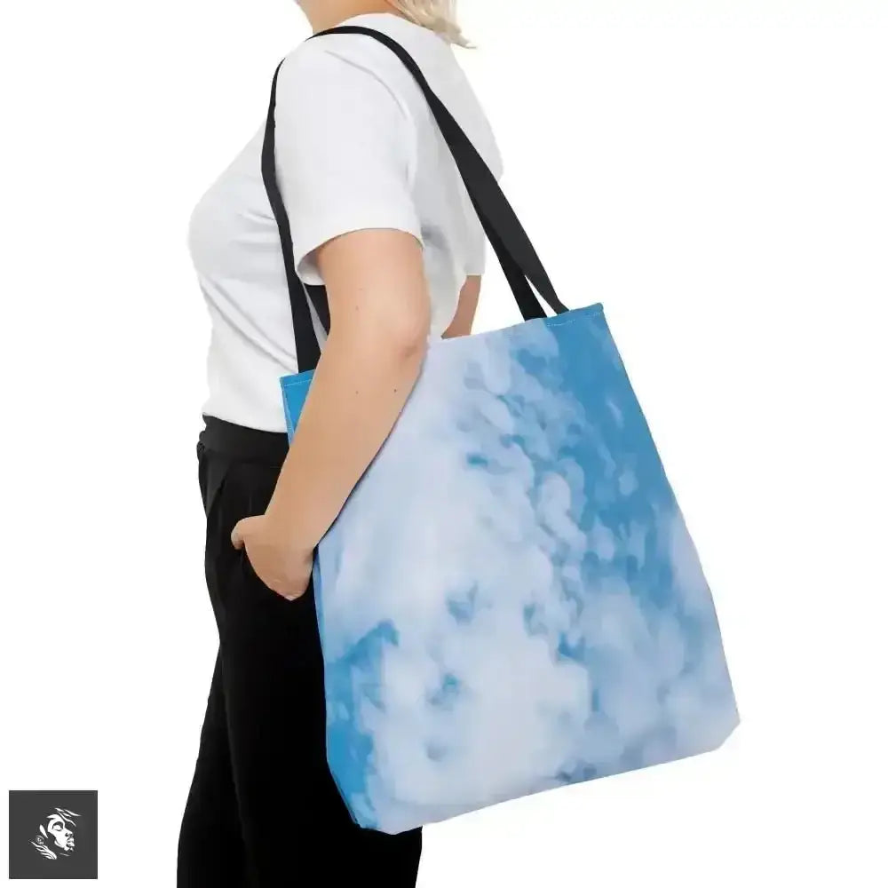 Dreamy Cloud Gradient Tote for Free Spirit Chic Adventurers - Free Spirit Chic