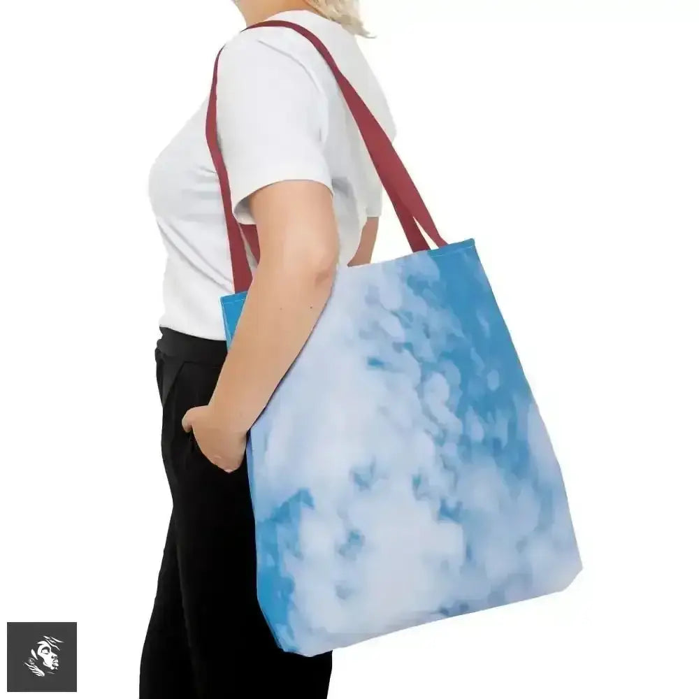 Dreamy Cloud Gradient Tote for Free Spirit Chic Adventurers - Free Spirit Chic