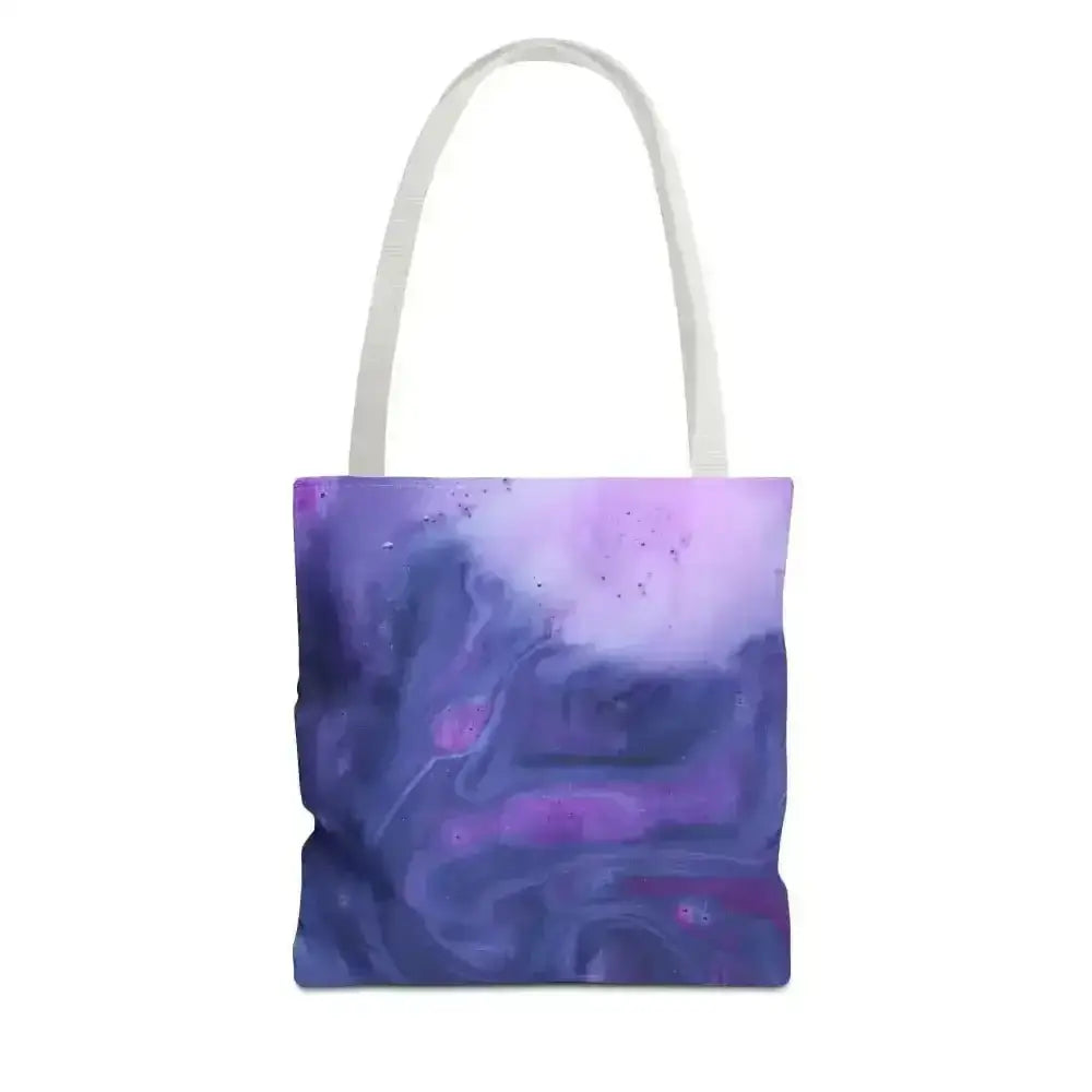 Dreamy Purple Haze Beach Tote for Stylish Shoppers - Free Spirit Chic