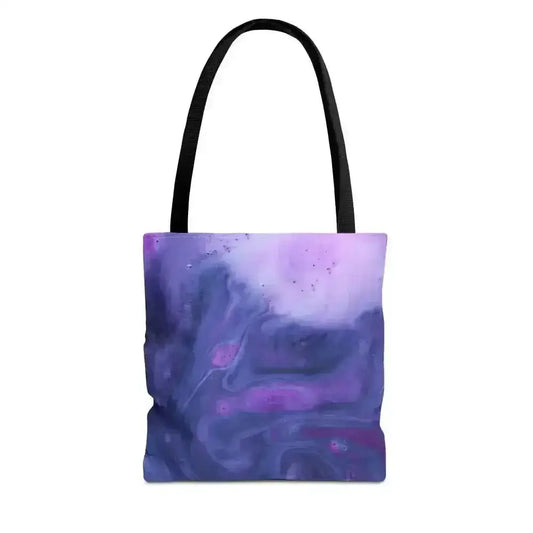 Dreamy Purple Haze Beach Tote for Stylish Shoppers - Free Spirit Chic
