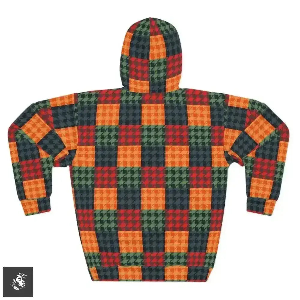 Free Spirit Chic Houndstooth Hoodie Rocks Trendy Vibes - Free Spirit Chic