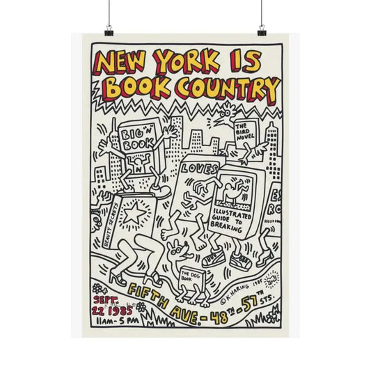 Funky Keith Haring Pop Art Brings NYC Vibes to Your Wall - Free Spirit Chic